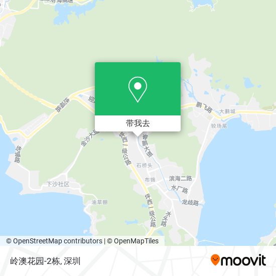 岭澳花园-2栋地图