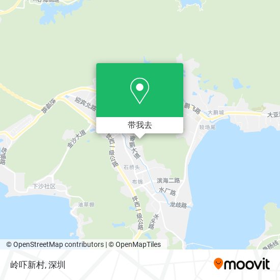 岭吓新村地图