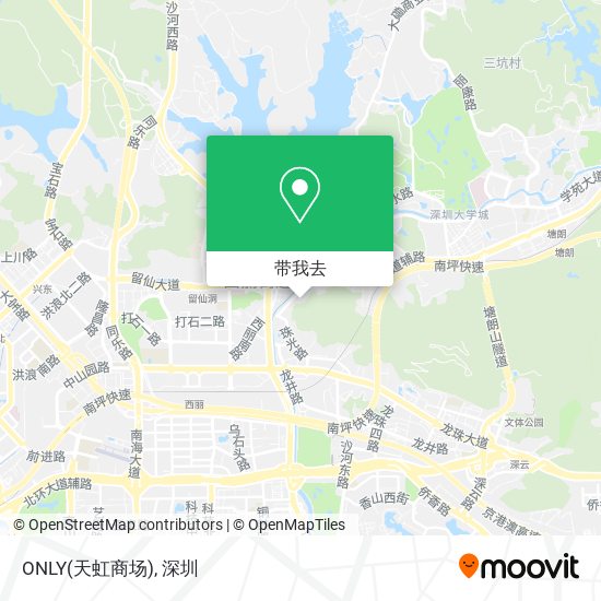 ONLY(天虹商场)地图