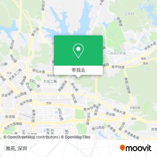 雅苑地图