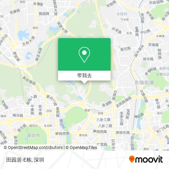 田园居-E栋地图