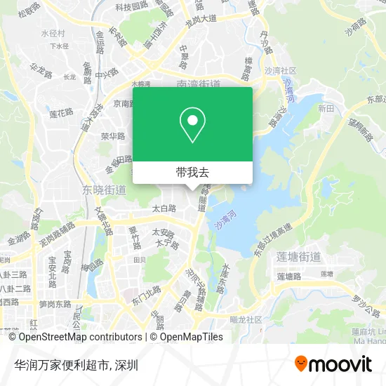 华润万家便利超市地图