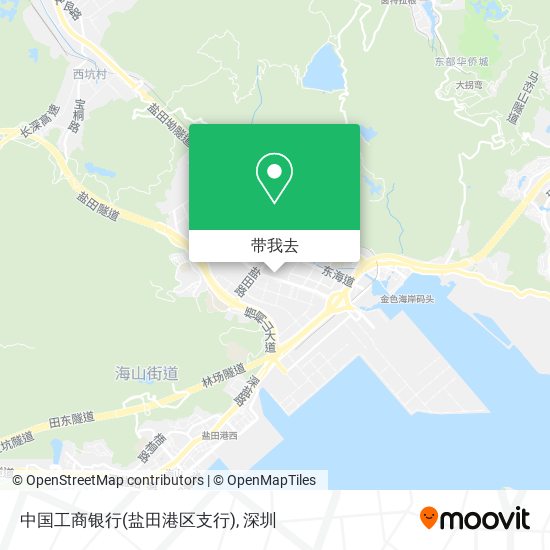 中国工商银行(盐田港区支行)地图