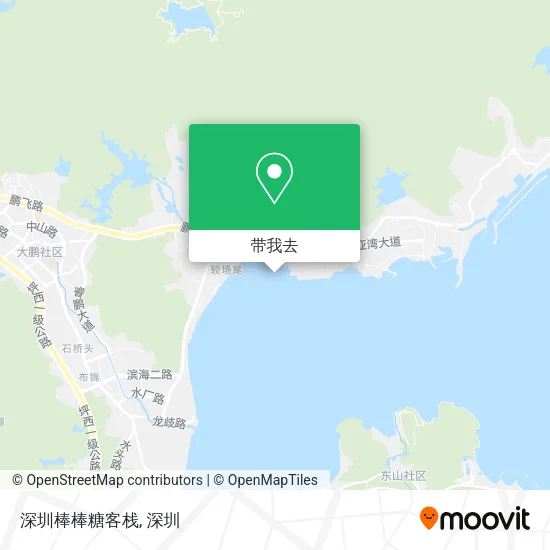 深圳棒棒糖客栈地图