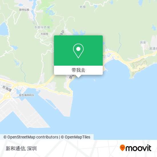 新和通信地图