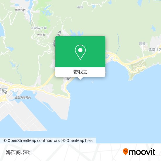海滨阁地图