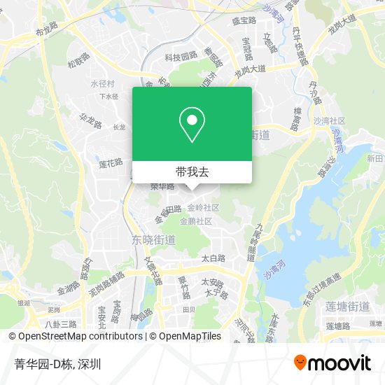 菁华园-D栋地图