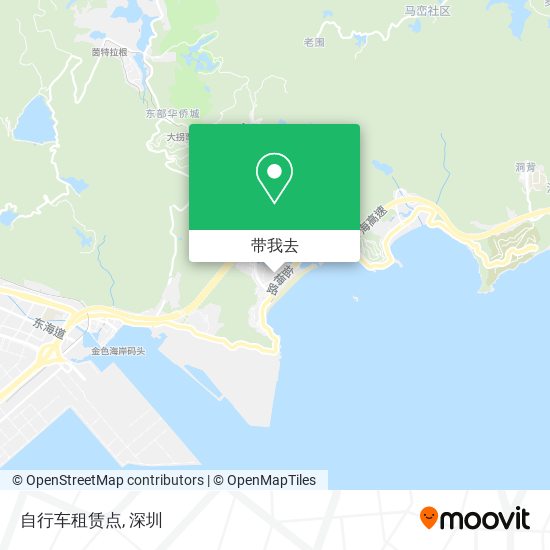 自行车租赁点地图