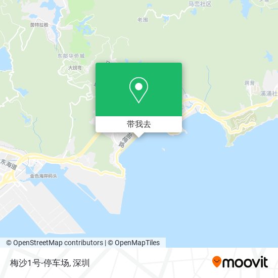 梅沙1号-停车场地图
