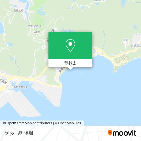 湘乡一品地图