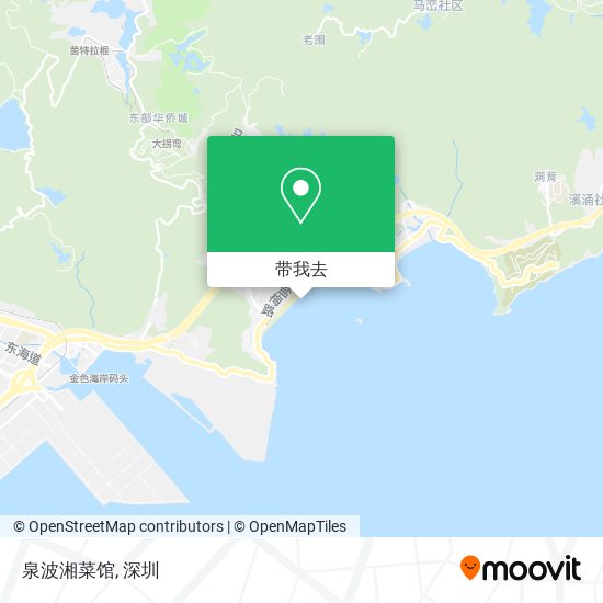 泉波湘菜馆地图
