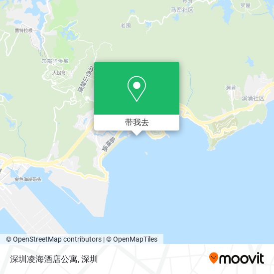 深圳凌海酒店公寓地图