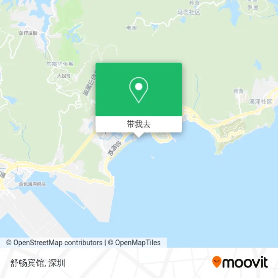 舒畅宾馆地图