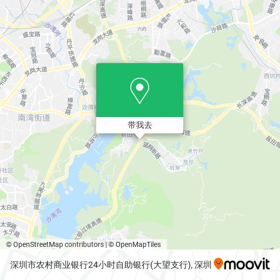 深圳市农村商业银行24小时自助银行(大望支行)地图
