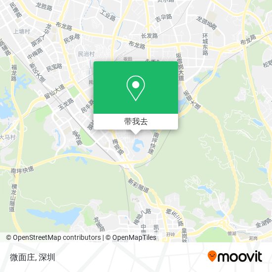 微面庄地图