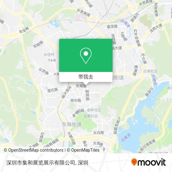 深圳市集和展览展示有限公司地图