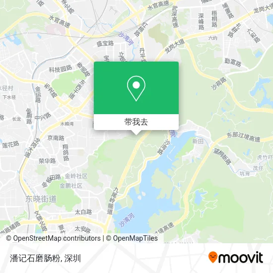 潘记石磨肠粉地图