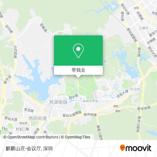 麒麟山庄-会议厅地图