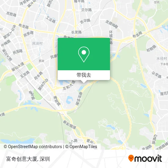 富奇创意大厦地图