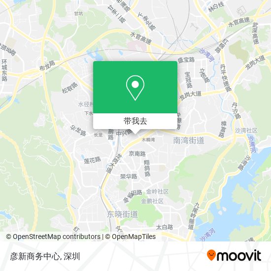 彦新商务中心地图