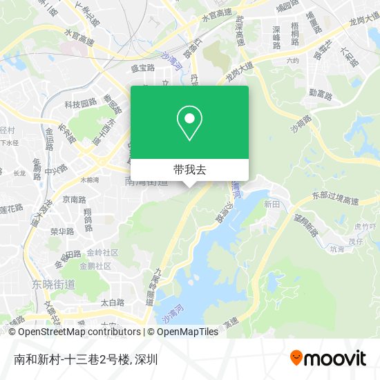 南和新村-十三巷2号楼地图