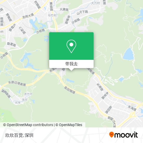 欣欣百货地图
