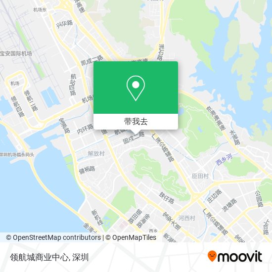 领航城商业中心地图
