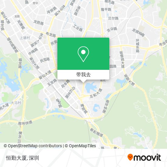 恒勤大厦地图