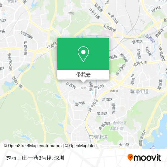 秀丽山庄-一巷3号楼地图