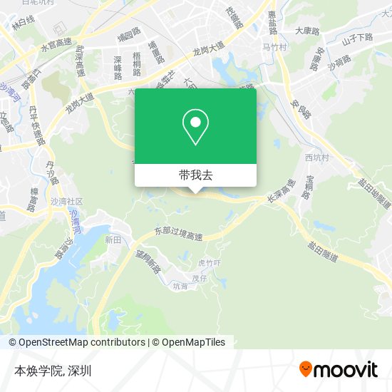 本焕学院地图