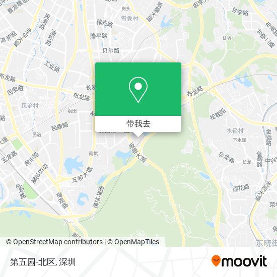 第五园-北区地图
