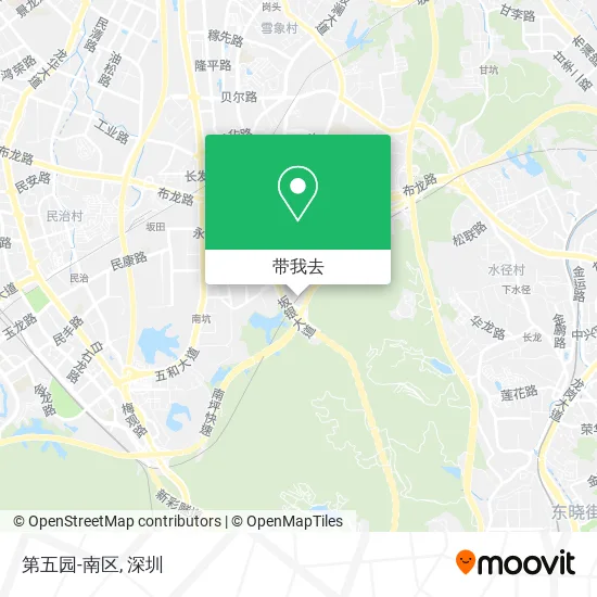 第五园-南区地图
