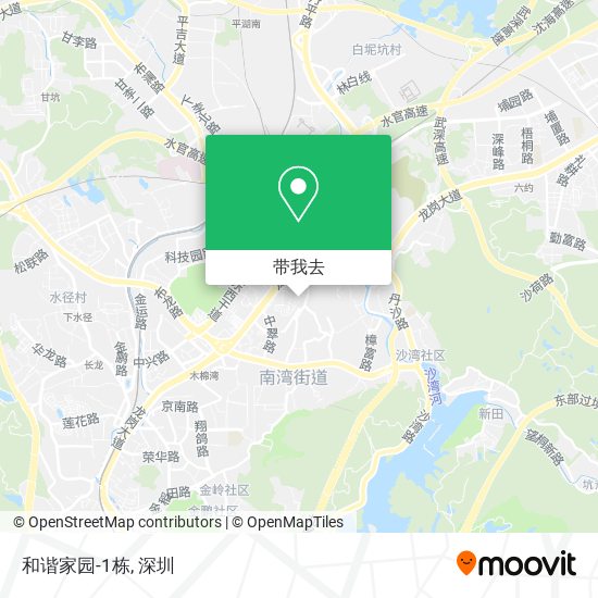 和谐家园-1栋地图