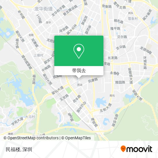 民福楼地图