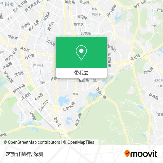 茗贤轩商行地图