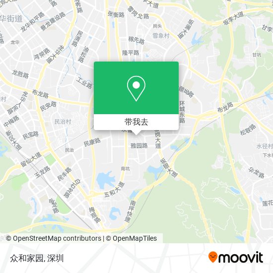 众和家园地图
