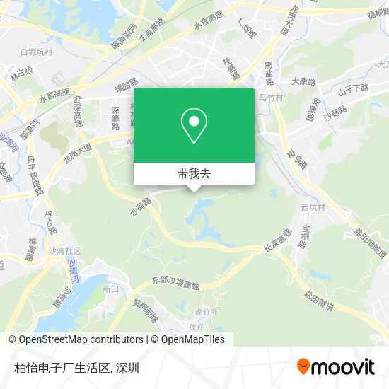 柏怡电子厂生活区地图