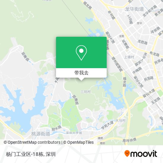 杨门工业区-18栋地图