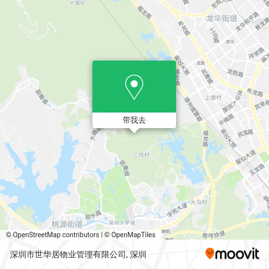 深圳市世华居物业管理有限公司地图