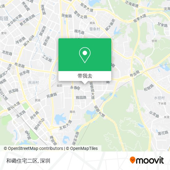 和磡住宅二区地图