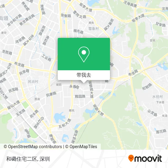 和磡住宅二区地图