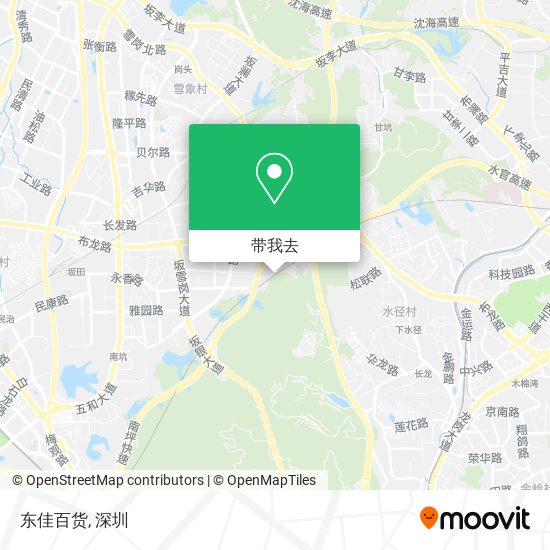东佳百货地图