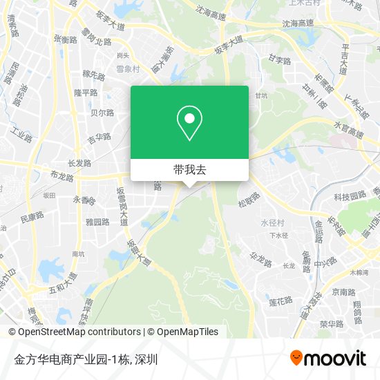 金方华电商产业园-1栋地图