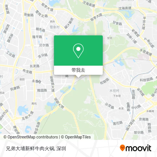 兄弟大埔新鲜牛肉火锅地图