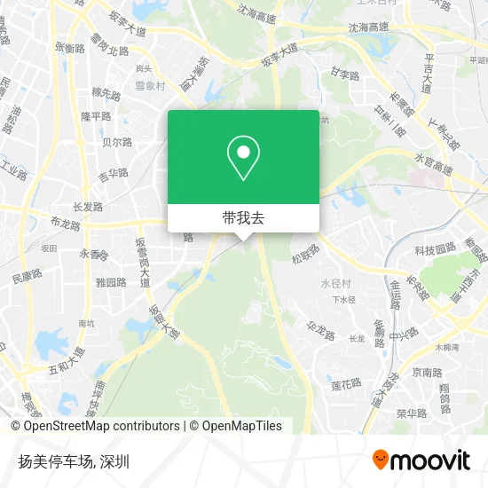 扬美停车场地图