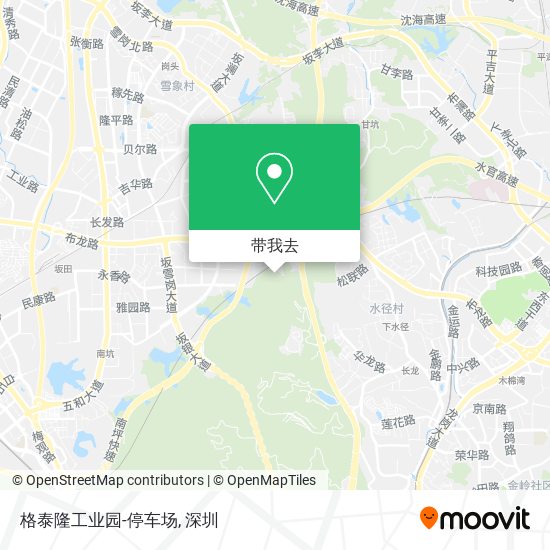 格泰隆工业园-停车场地图
