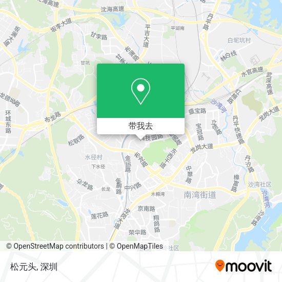 松元头地图