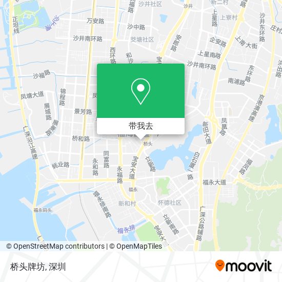 桥头牌坊地图