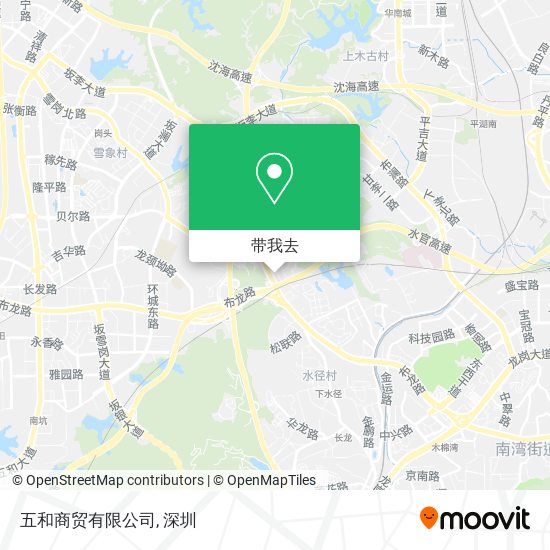 五和商贸有限公司地图