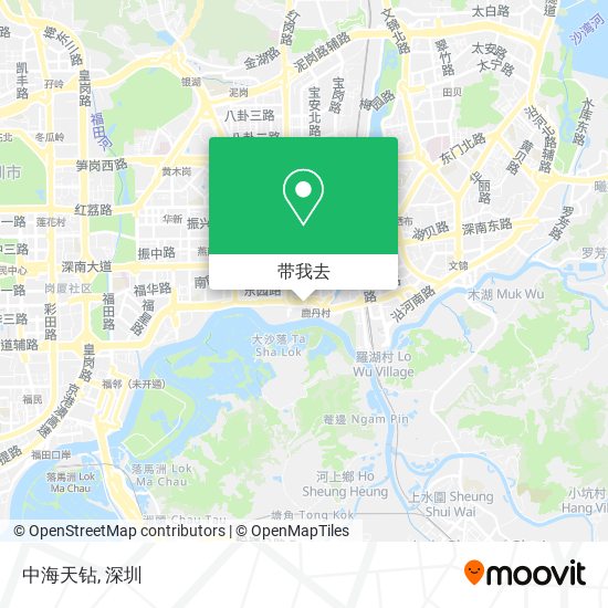 中海天钻地图